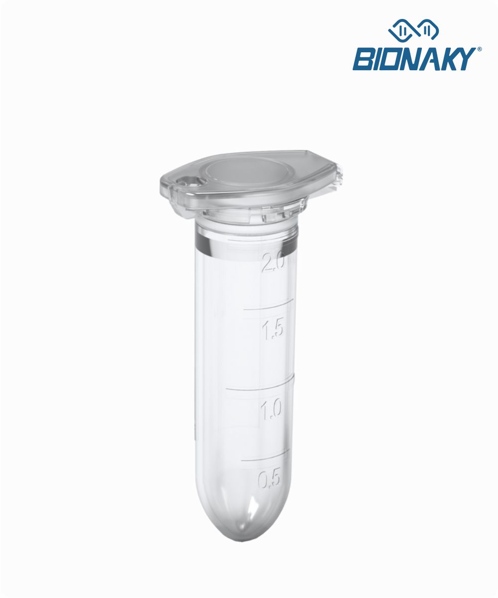 Microtubo para PCR de centrifugação graduado  2,0mL